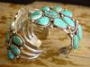 blossom bracelets with turquoise