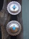 detail of conchos on third phase belt