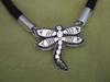 dragonfly choker bolo necklace by Leroy Begay